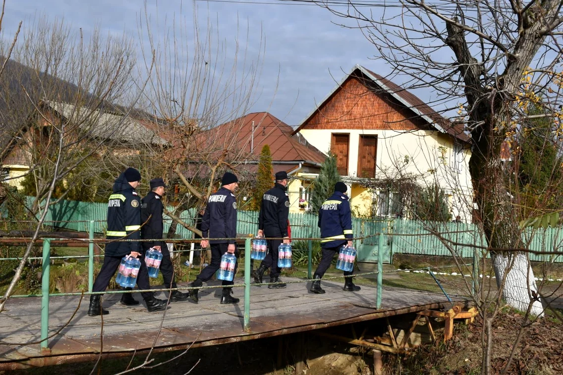 Criza Apei din Prahova FOTO ISU Dâmbovița