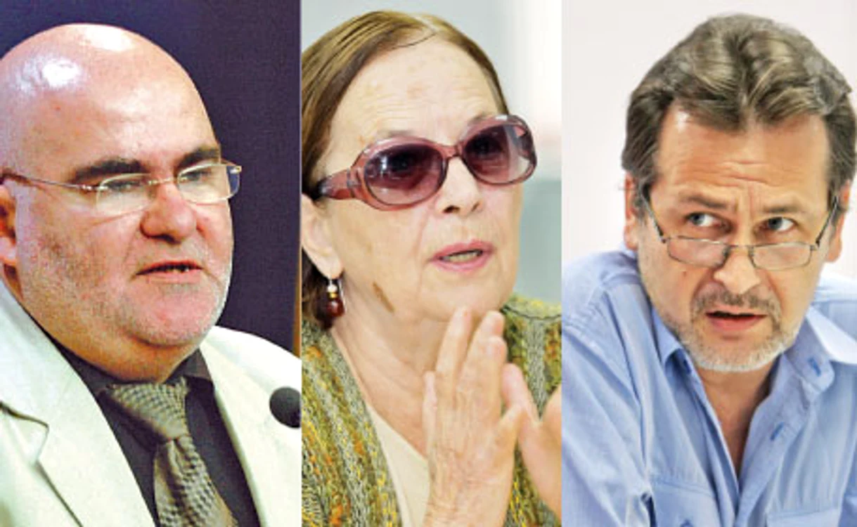 Alfred Bulai, Aurora Liiceanu şi Mircea Vasilescu