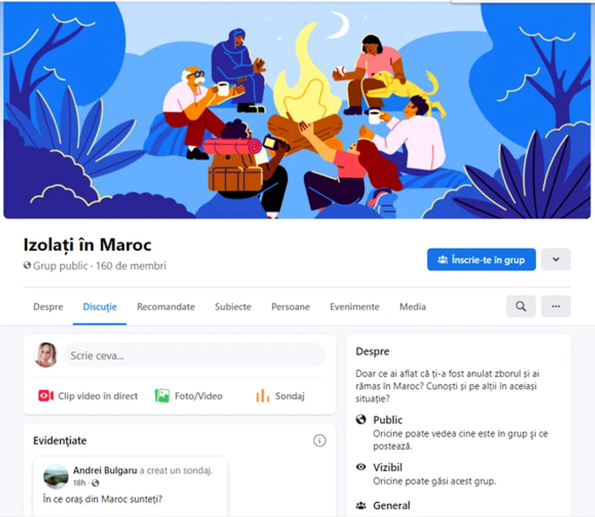 
    Românii din Maroc și-au făcut grup pe Facebook   