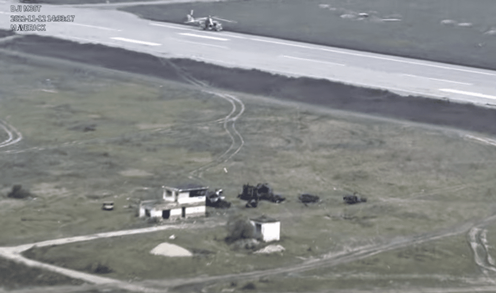 „Legendarul” aerodrom din Ciornobaiivka, cimitir pentru echipamentul militar rusesc VIDEO