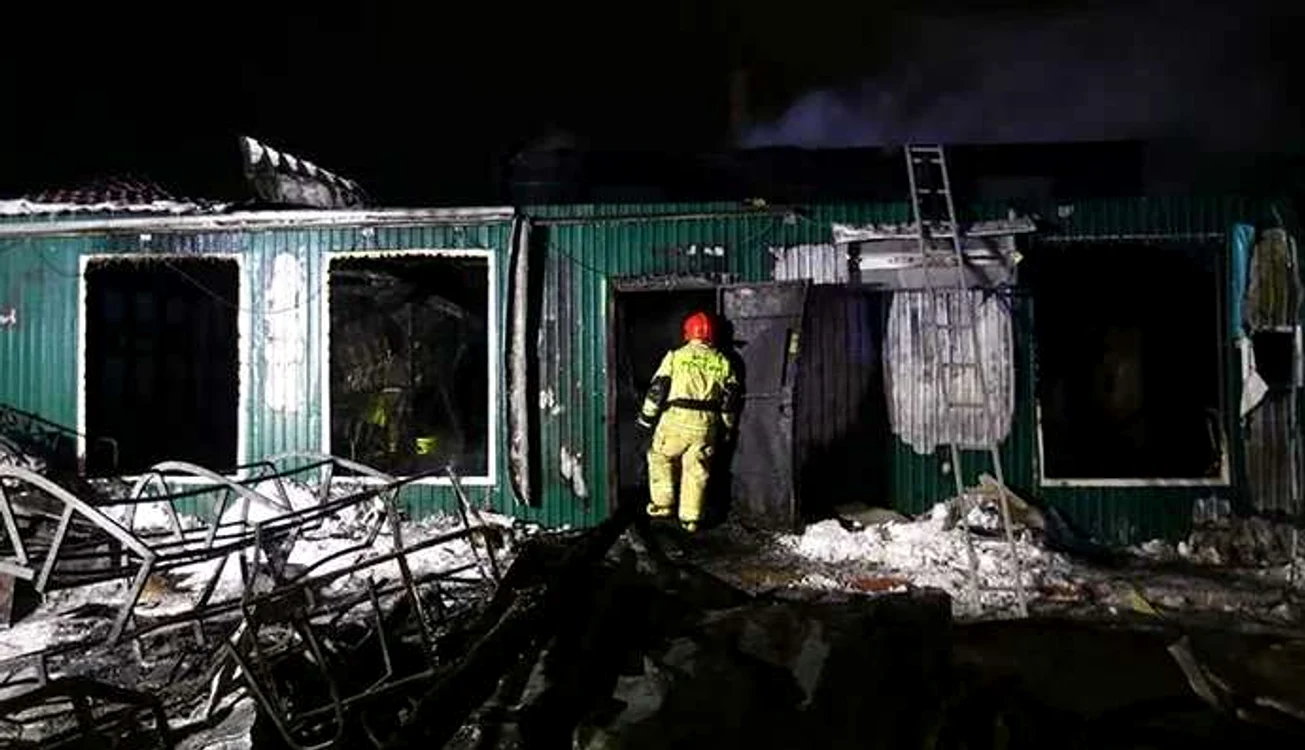 Incendiu cămin de bătrâni Rusia. FOTO Twitter