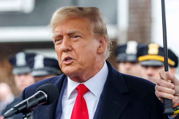 Donald Trump în timpul unui discurs / foto: Profimedia
