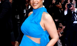 rihanna cannes rochie albastra profimedia jpg