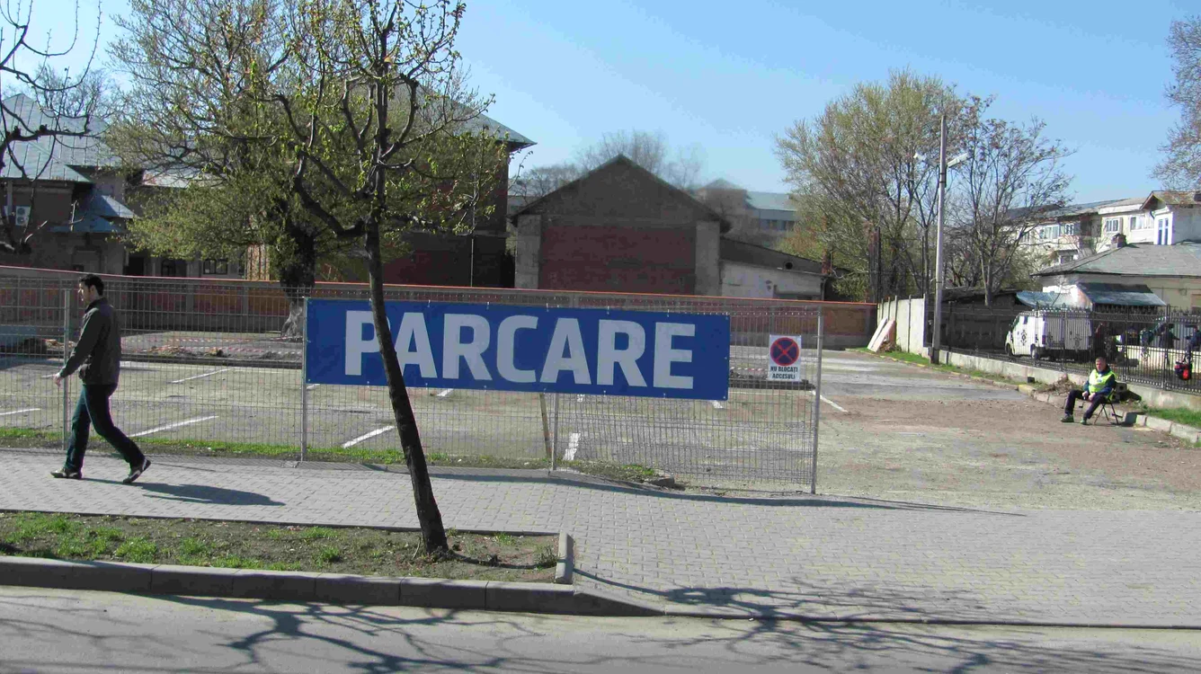 O nouă parcare în Focşani