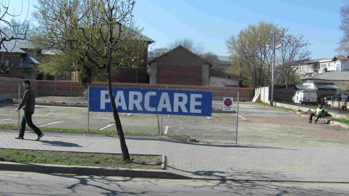O nouă parcare în Focşani