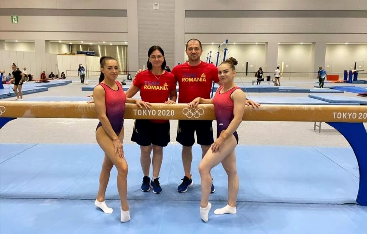 
    Larisa Iordache și Maria Holbură la primul antrenament la TokyoFOTO: Instagram  