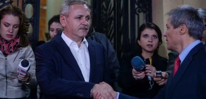 Liviu Dragnea nu vrea ca premierul Dacian Cioloş să modifice legea electorală Foto: Mediafax