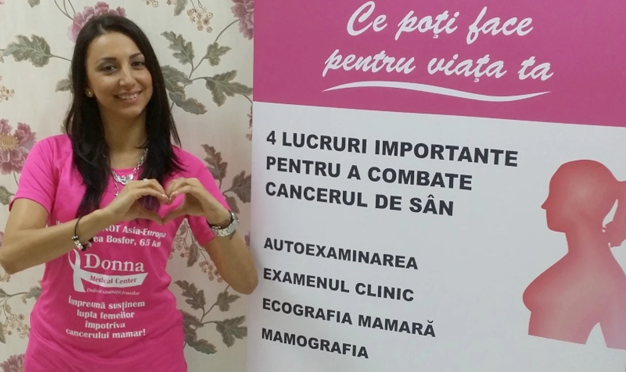 Gerda promovează lupta împotriva cancerului mamar