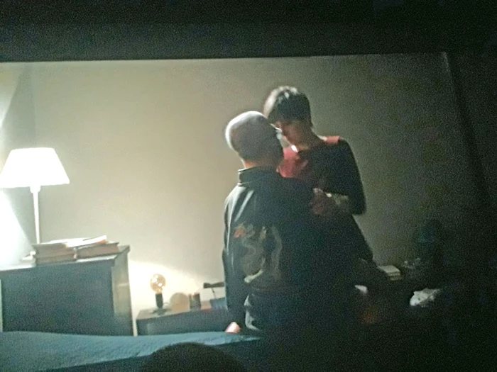 
    Dana Rogoz şi regizorul Radu Dragomir au venit de mână la avanpremieră Foto Sever Gheorghe   