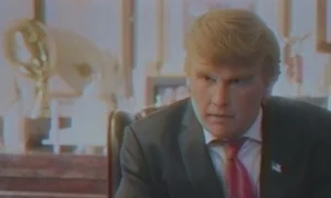 Johnny Depp l a parodiat pe Trump în seria comică &quot;Funny or Die&quot; jpeg