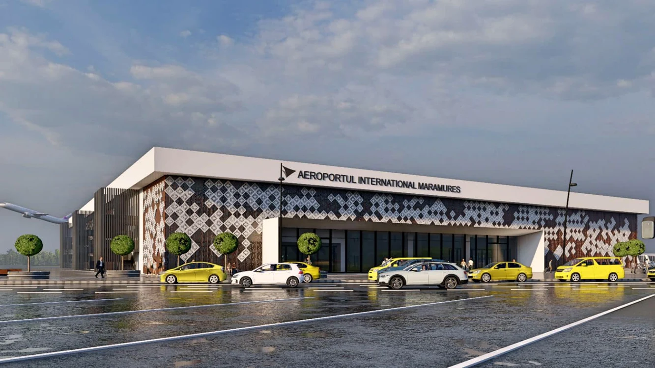 Așa va arăta noul aeroport Maramureș   Sursa foto: CJ Maramureș