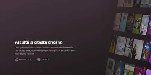 Voxa platforma romanească de streaming pentru audio-books şi e-books