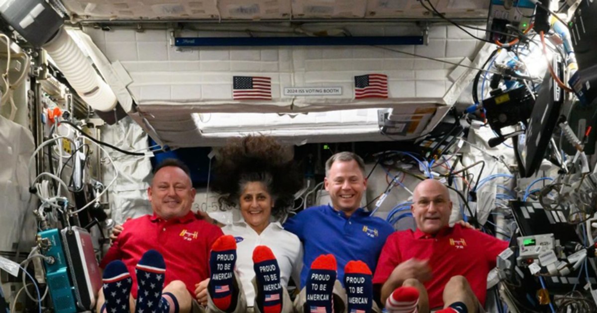 Astronauții americani votează din spațiu