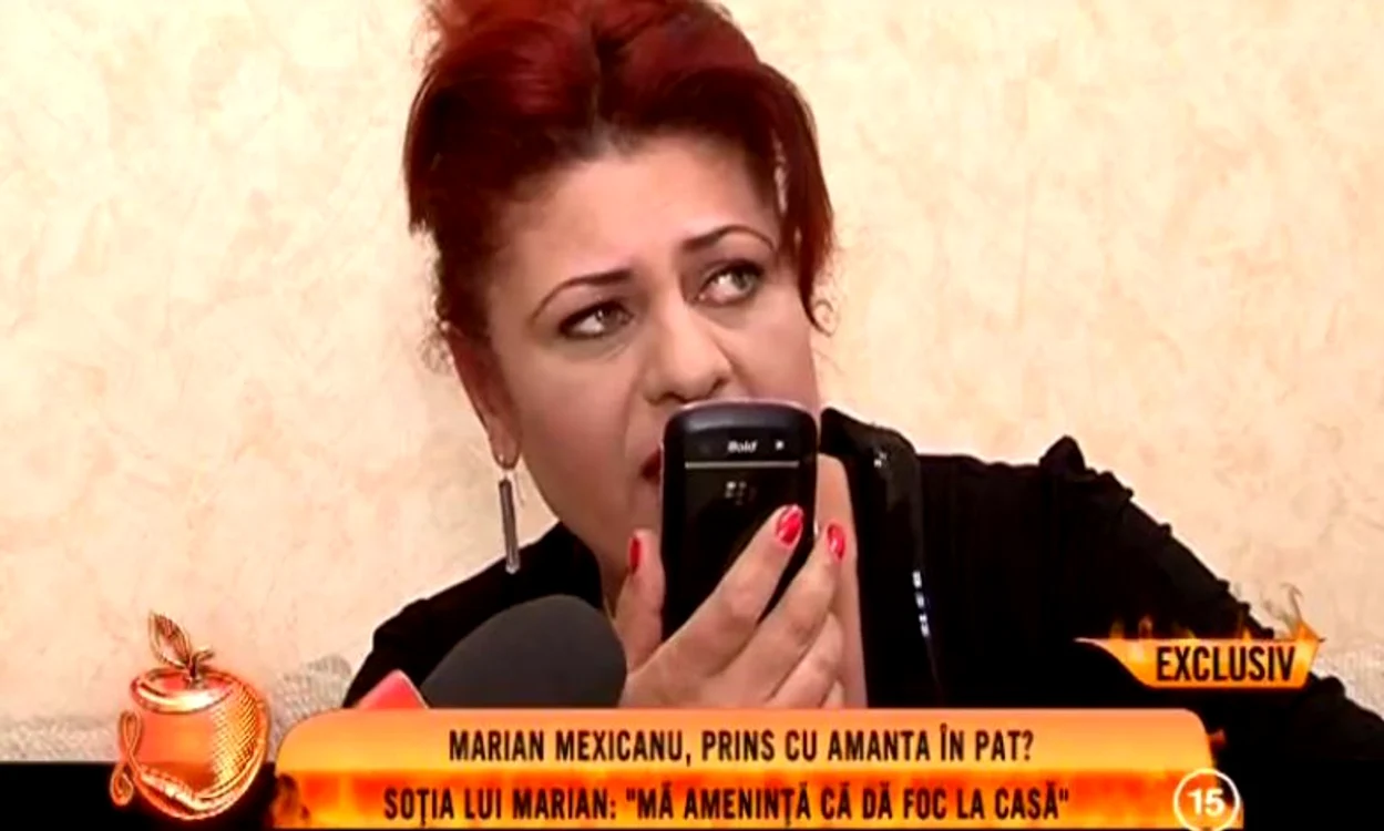 Soţia lui Marian Mexicanu