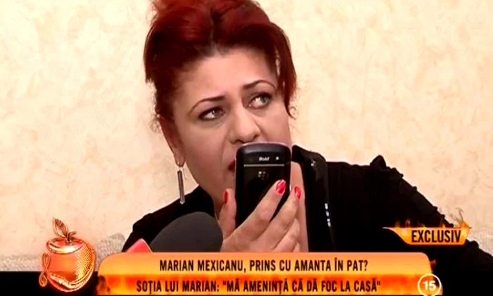 Soţia lui Marian Mexicanu