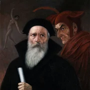 Anton Kaulbach Faust und MephistoFXD jpg