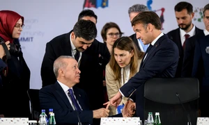 Macron și Erdogan FOTO Reuters