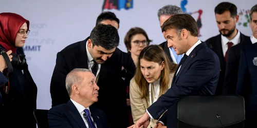 Macron și Erdogan FOTO Reuters
