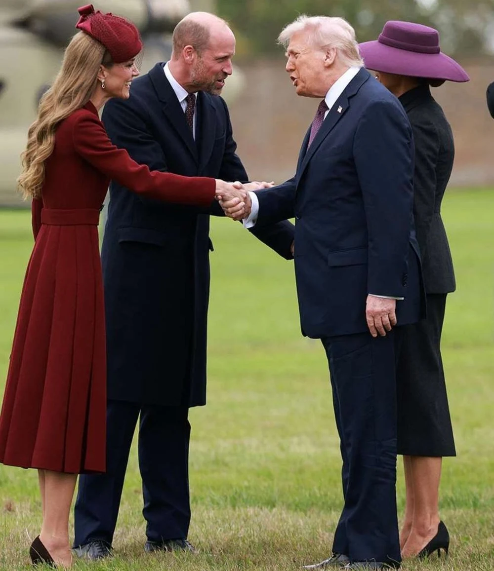 Cadouri simbolice la Windsor: schimb de daruri între soții Trump și cuplul regal britanic