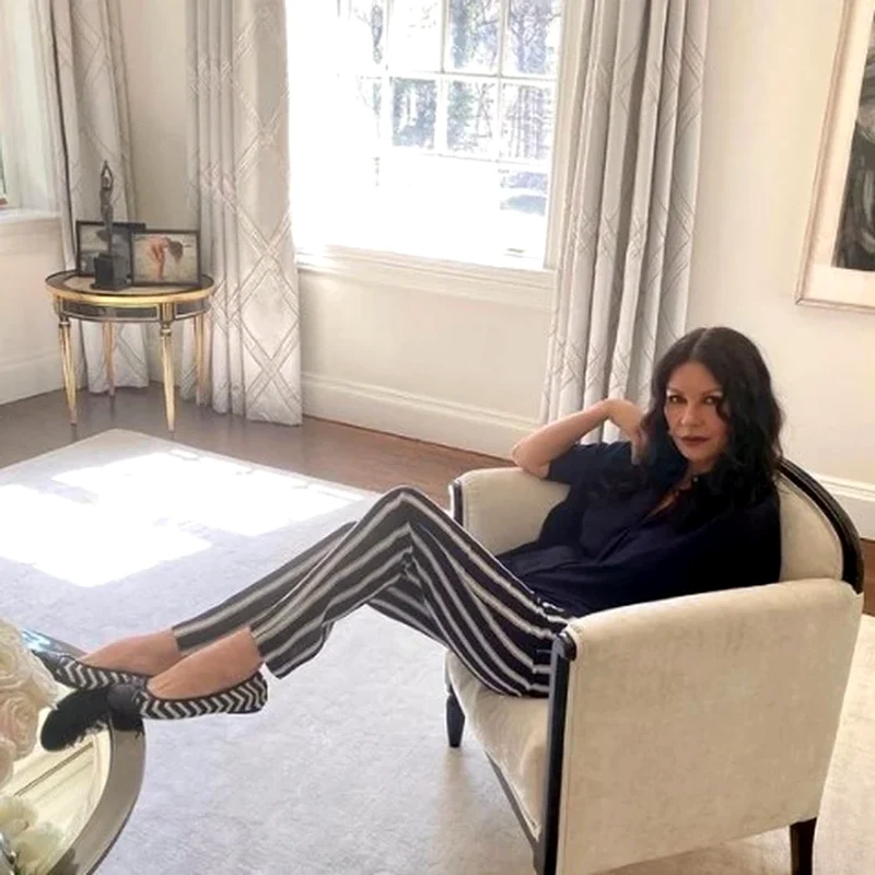 Catherine Zeta Jones a fost în România în 2021