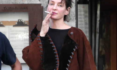 Uma Thurman in Barcelona jpeg