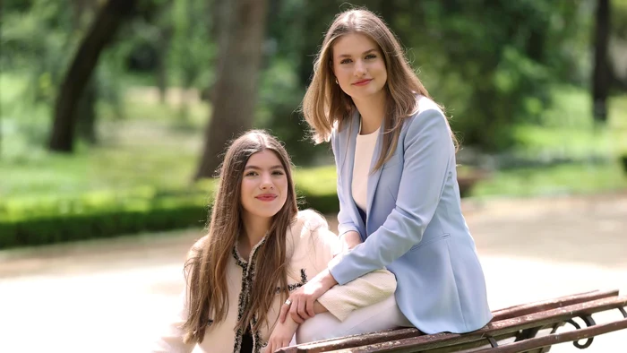 Infanta Sofia și Prințesa Leonor. FOTO: Casa Majestății Sale