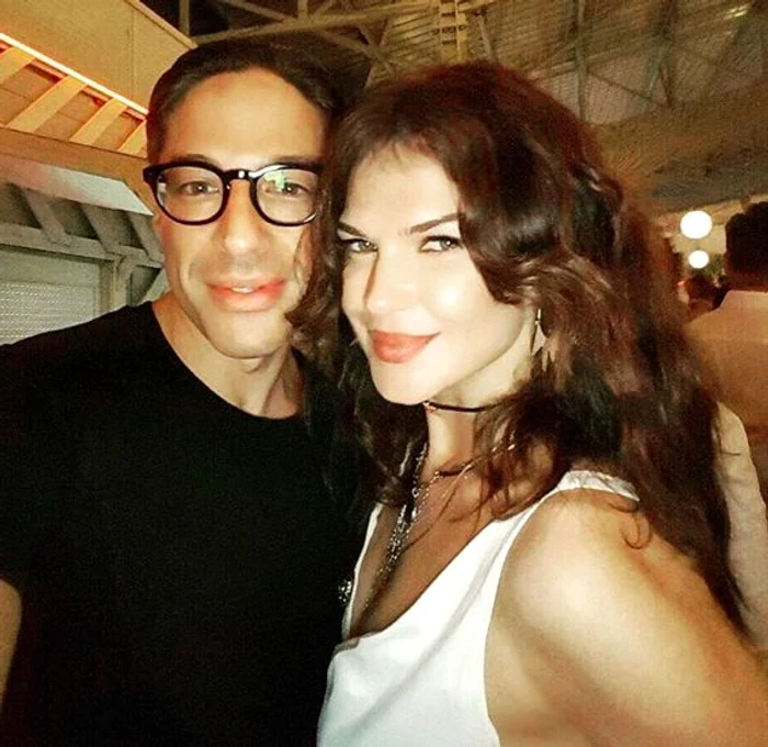 Monica și Renert Gad au petrecut într-un club exclusivist din Mamaia