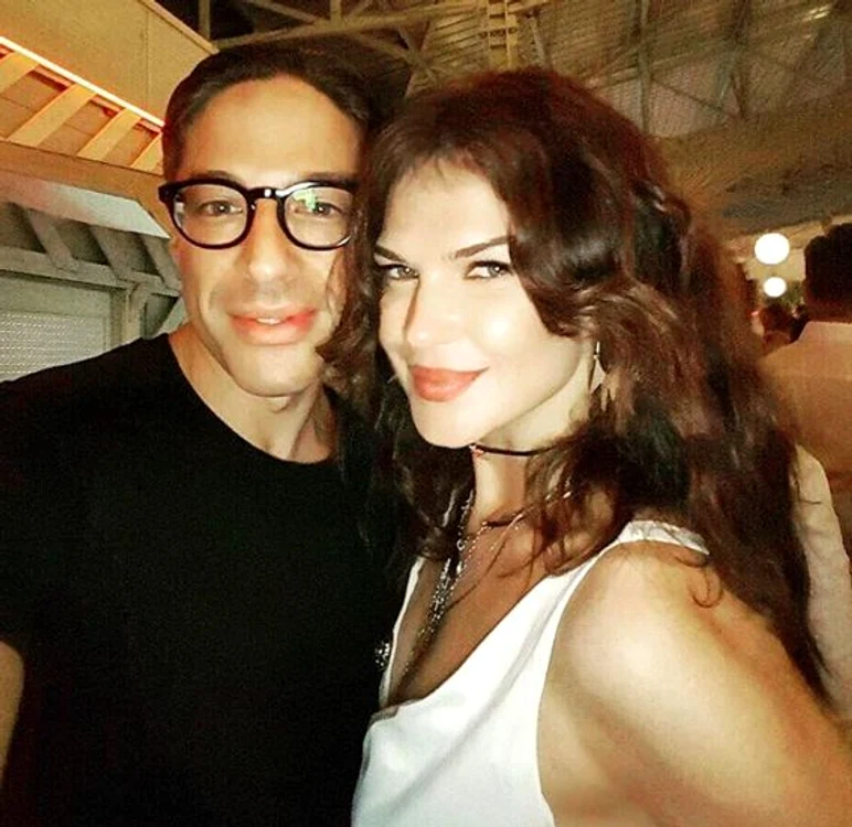 Monica și Renert Gad au petrecut într-un club exclusivist din Mamaia