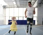 Oscar Pistorius şi Ellis Challis FOTO Andy Hooper/ Daily Mail