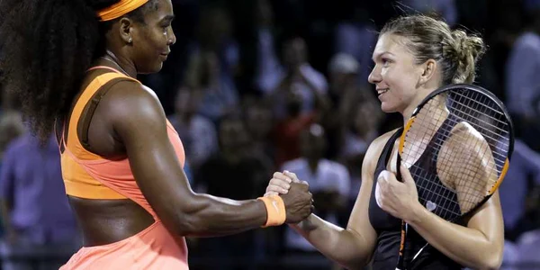 Simona Halep Serena Williams Miami Open FOTO AP