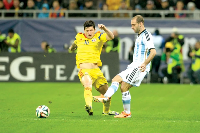 
    Cristi Tănase  n-a “prins” ultimele meciuri ale  echipei naţionaleFoto: Mediafax   