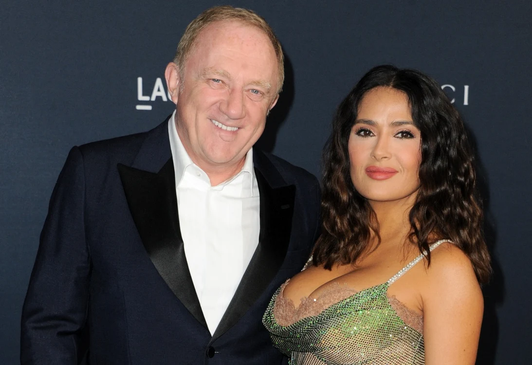 Salma Hayek și soțul său/sursă foto: arhivă