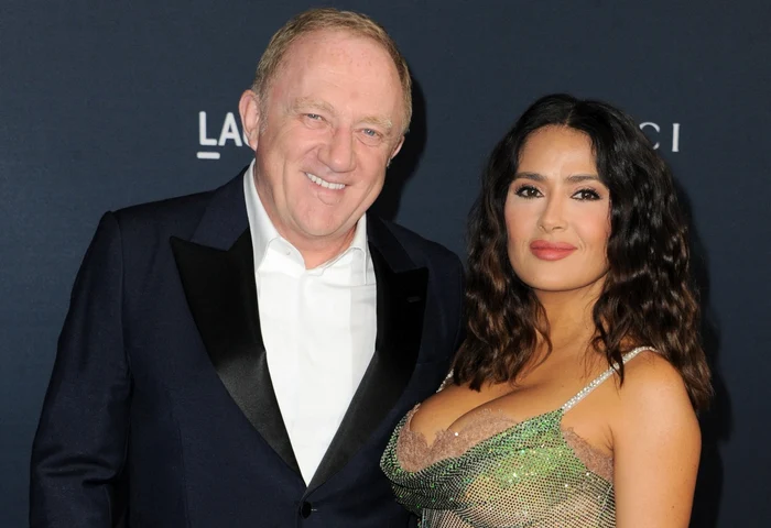Salma Hayek și soțul său/sursă foto: arhivă