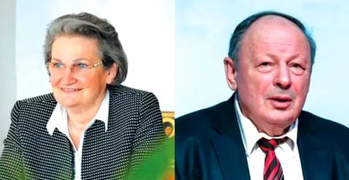 Viorica Cherecheș și Herman Berkovits. FOTO: Bună ziua, Maramureș