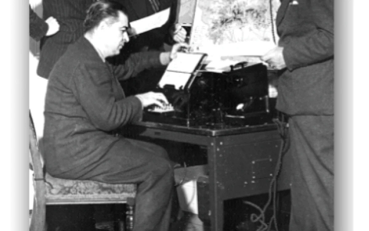 Delegaţia română de la Conferinţa de pace de la Paris 1946 Sursa Arhiva familiei Dimăncescu