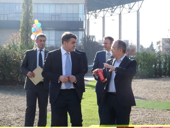 Iulian Dascălu a participat anul trecut la inaugurarea Iulius Parc. FOTO: Remus Florescu