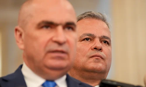 Ilie Bolojan și Adrian Veștea FOTO Mediafax