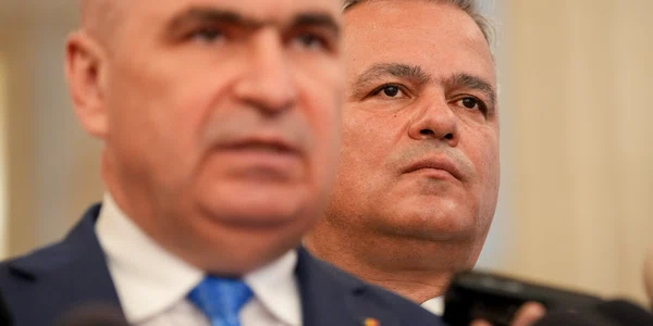Ilie Bolojan și Adrian Veștea FOTO Mediafax 