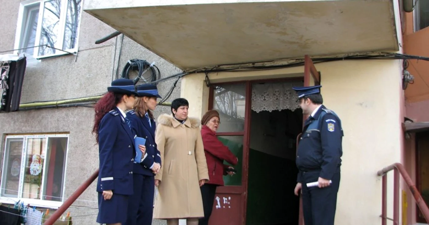 Câştigătorii campaniei s-au întâlnit cu poliţiştii