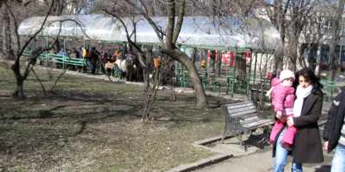 Focşănenii sunt nevoiţi să îşi găsească un alt loc pentru promenadă