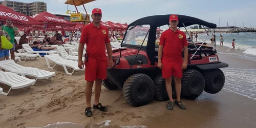Forţe ISU pe litoral FOTO ISU Dobrogea