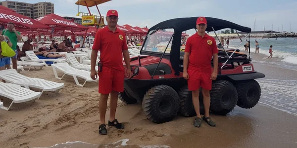 Forţe ISU pe litoral FOTO ISU Dobrogea