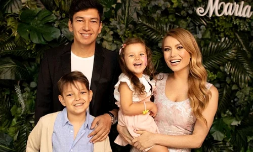 Elena Gheorghe Cornel Ene și copiii lor Nicholas și Amelie 2 jpg