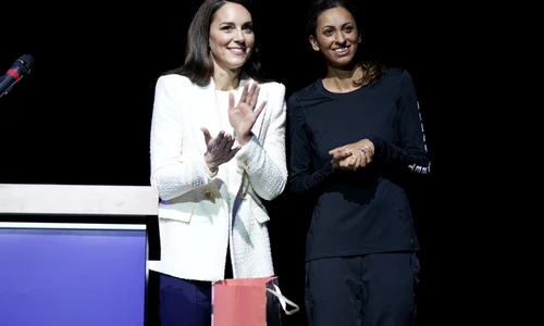 Kate Middleton în vizită la Preet Chandi, după expediția sa în Antarctica, Getty (6) jpg