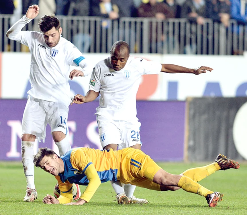 
    Pablo Brandan nu va mai putea juca în Liga I din sezonul viitorFoto: Mediafax  