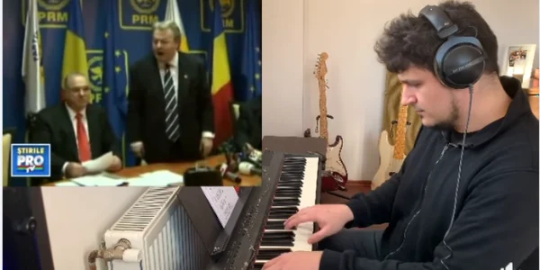 cluj cristian cente meme viral. foto captura video