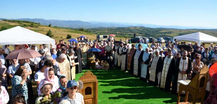 Slujba s-a săvârşit pe Dealul Chiciora