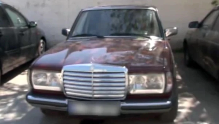 Adolescentul de 17 ani a furat un Mercedes-Benz din sectorul Botanica