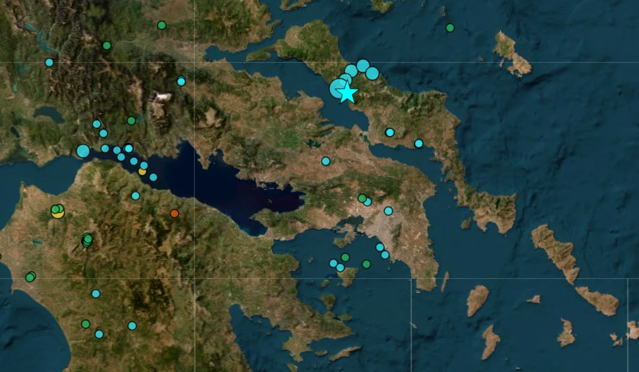 Cutremure în Grecia FOTO: X