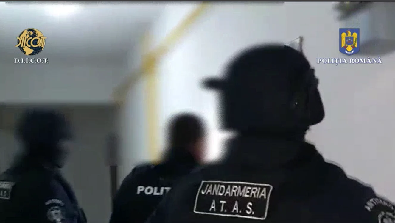 Percheziții FOTO DIICOT